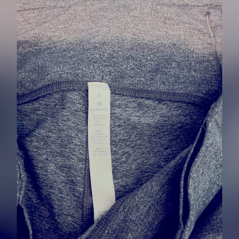 Lululemon Athletica Gray Leggings 6 - Picture 5 of 7